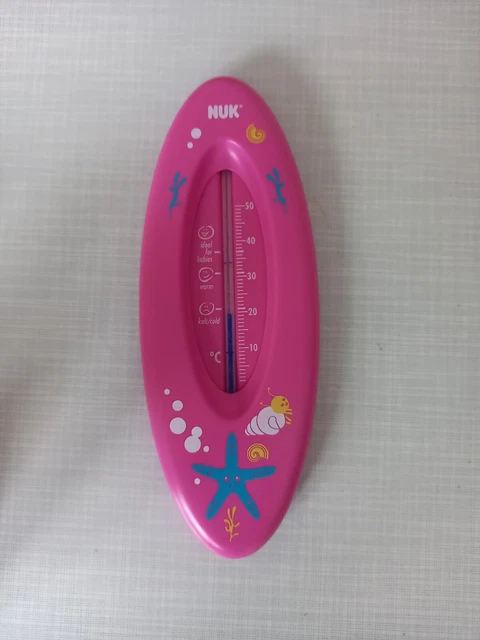 NUK Baby Badethermometer Rosa