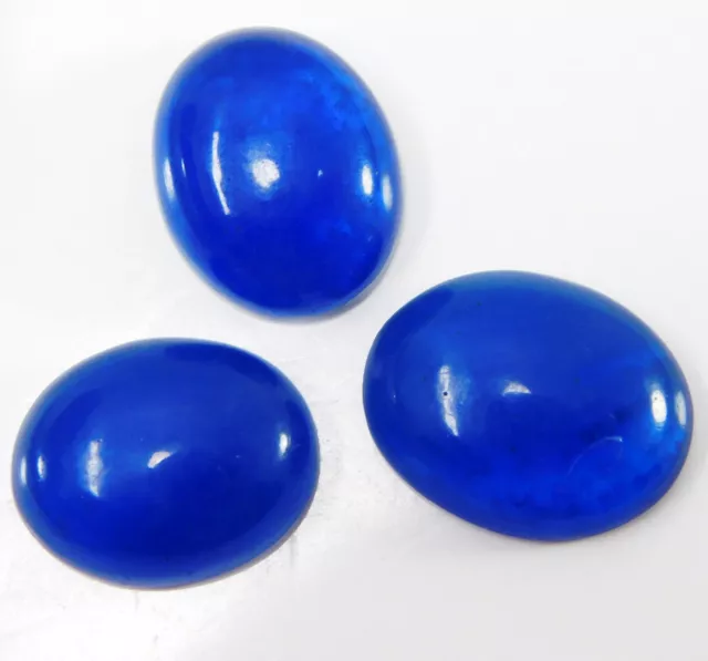 Natural 48.00 Ct Tanzania Blue Tanzanite Oval (Cabochon) Cut Loose Gemstone Lot