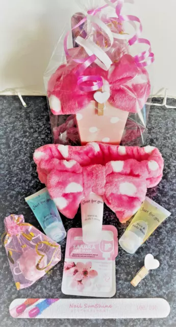 Girls Pamper Birthday Party Pre-filled Gift Bags Slumber Sleepover Nails  Loot