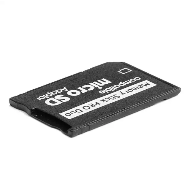 Adaptador Tarjeta de memoria Micro SD SDHC TF a Memory Stick PRO DUO MS PSP Cam