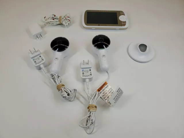 Motorola Baby Monitor VM65 2 Cameras HD Works