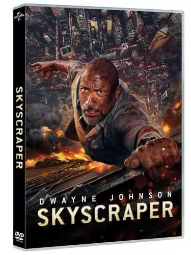 DVD NUOVO SIGILLATO SKYSCRAPER Dwayne Johnson Versione italiana