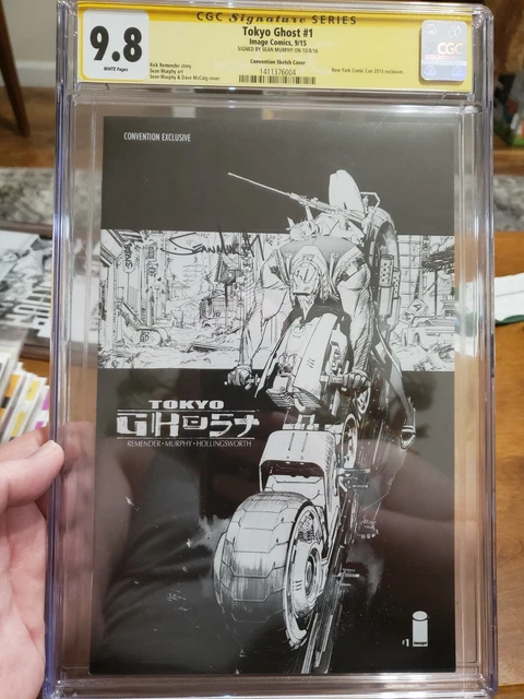 Tokyo Ghost #1 CGC 9.8 SS Image NYCC Exclusive Convention Variant NM+ Optioned