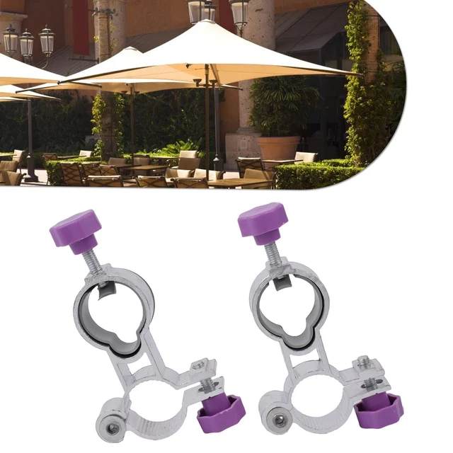 Aluminum Alloy Parasol Mount for Garden Chairs Pack of 2