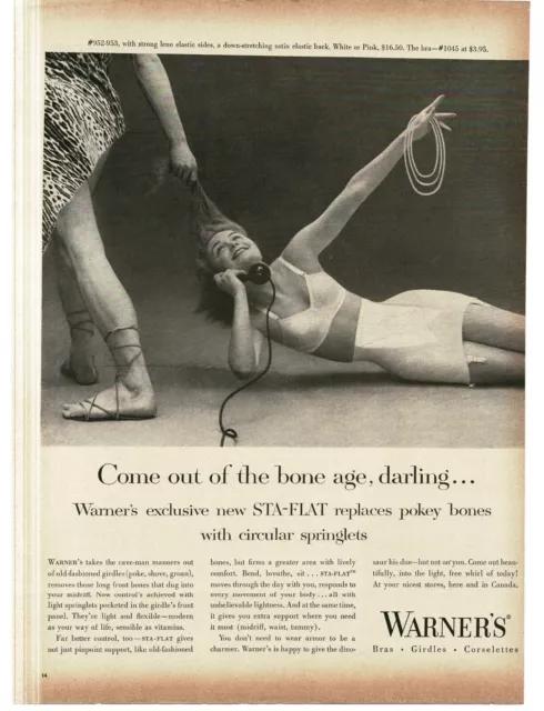 1940 CHARIS CORSETIERE corset women's girdles bra fashion ad $9.99