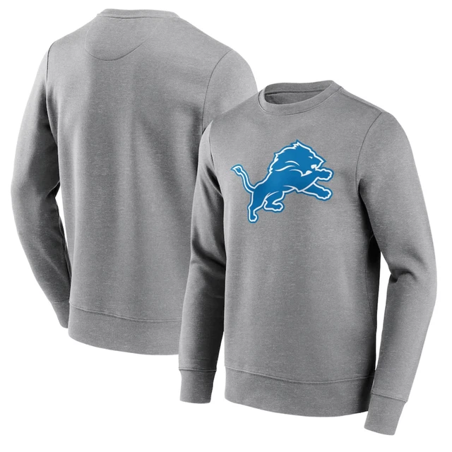 Detroit Lions Men's Sweatshirt (Size L) NFL Neutral Logo Top - New