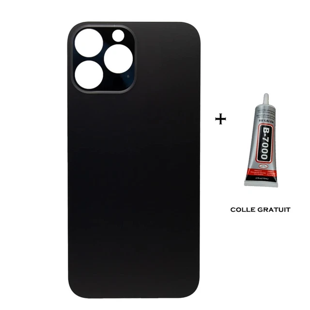 Vitre Arrière Avec Adhésif Pour IPhone 11 Pro Max - Couleur Argent - Neuf - Marque Globalstock - Fabriqué En France