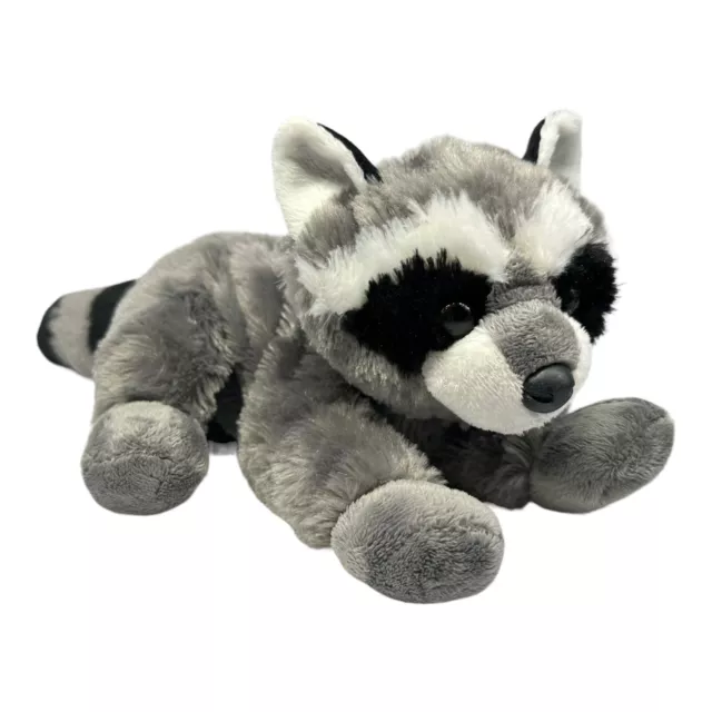 Aurora 12" Bandit Raccoon Hand Puppet Stuffed Animal Plush Toy