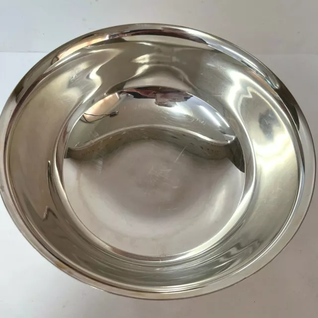 Gorham Silver Company Silver Plated 9 Inch Footed Bowl Vintage Nice 2