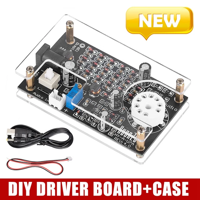 DIY MAGIC EYE Audio Level Indicator without 6E1 Tube VU Meter Driver