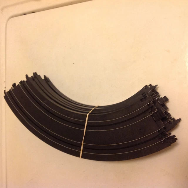 Lot Of 8 Tyco Mattel Curves Ho 9" R 1/4 Circle # B5831 Slot Car Track