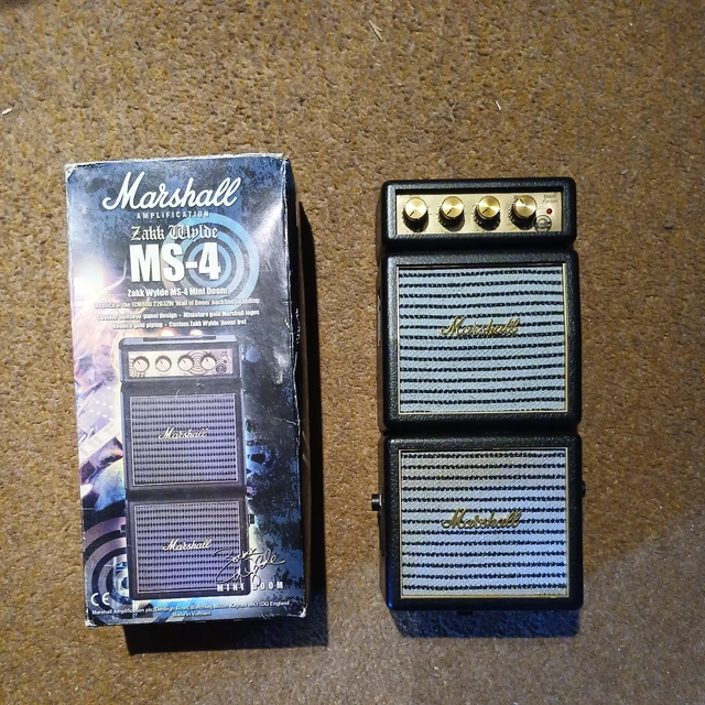 COLLECTABLE MARSHALL MS4 2W Zakk Wylde Signature 