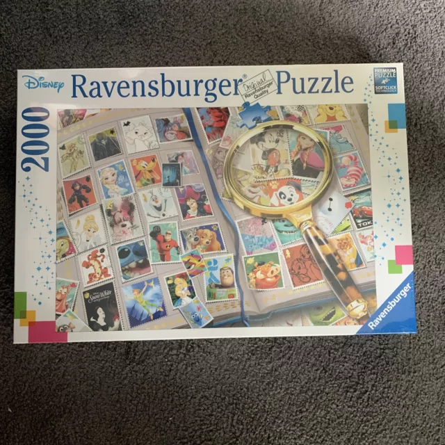 Ravensburger Puzzle 2000 Pieces Disney Mine Favorite Stamps From 14 Years