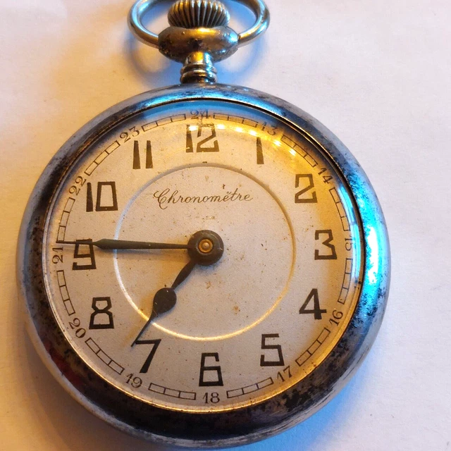 Verre Minéral Pour Montre Gousset – Diamètre 32.5 Mm, Pièce Horlogerie Neuve, France