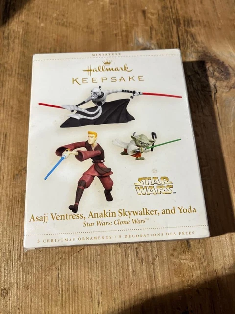 Asajj Ventress Anakin Skywalker And Yoda Star Wars: Clone Wars Minis 2