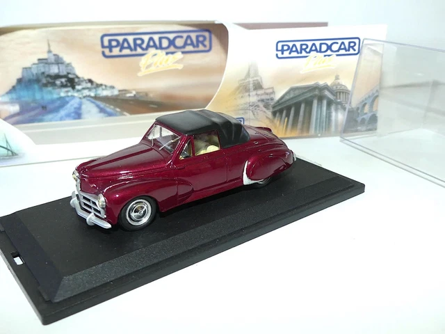 Peugeot 405 T Rouge Paradcar 1/43 – Collection, état Proche Du Neuf