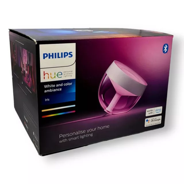 ❇️NEU❇️ Philips Hue Iris Tischleuchte – White & Color Ambiance – Weiß