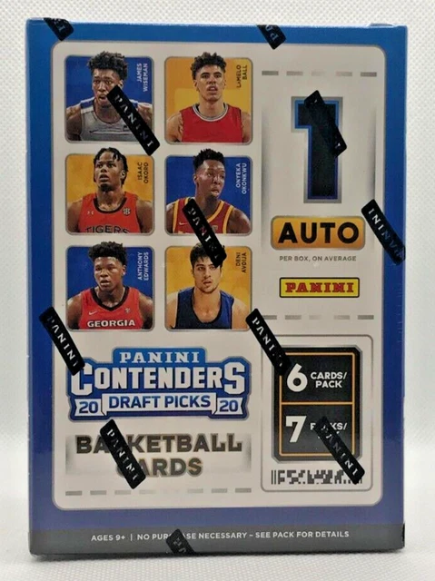 2020 Panini Contenders Draft Picks Basketball Sealed Blaster Box - Find 1 Auto!