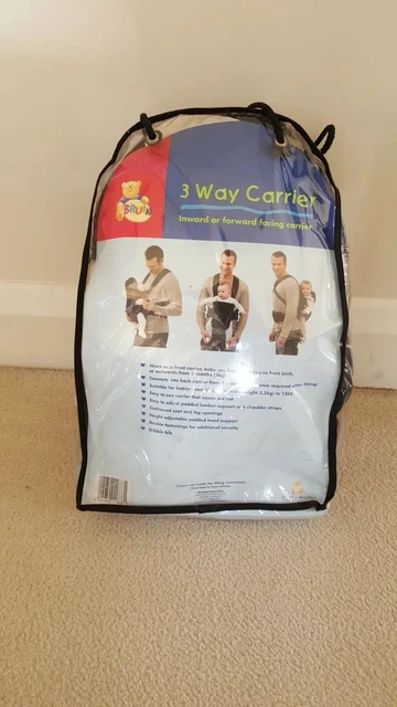 Bruin 4 way baby carrier sales