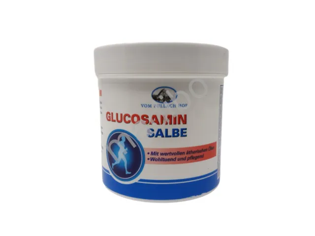 5,18 Euro pro 100ml Glucosamin Salbe vom Pullach Hof 250 ml