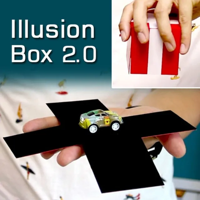 Illusion Box 2.0 Magic Tricks Toy Car Appearing in Empty Box Close Up Illusions