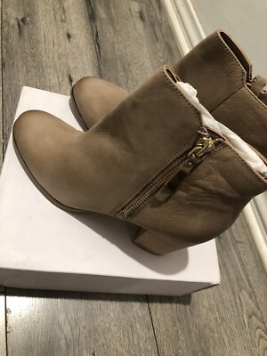 Block Heel Ankle Boots Bootie 