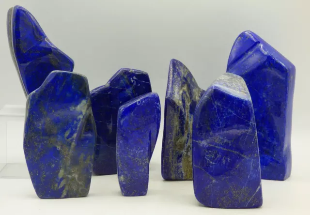 Lapis Lazuli Crystal Natural  Deep Blue Freeform Display Piece  Afghanistan 3