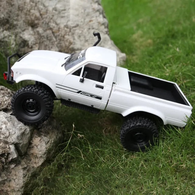 WPL C24-1 Remote Control Car Full Scale 1:16 4WD Off-Road Truck with Headlight