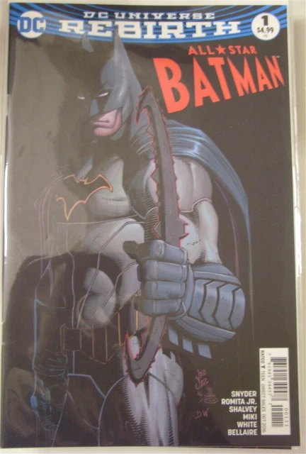 All Star Batman 1-14 Dc Comic Set Complete Rebirth Snyder Romita Miki 2016 Nm