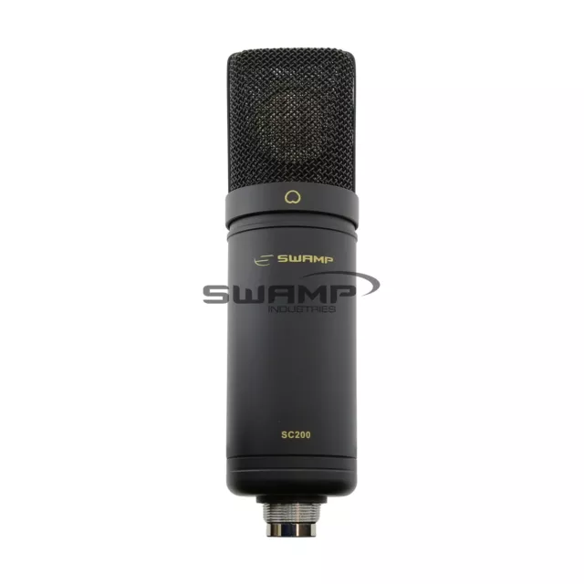 SWAMP SC200 Large Diaphragm Studio Condenser Microphone with Shockmount and Case