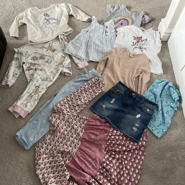 girls clothes bundle 3-4 years - Various Brands Dress, Joggers, Tops, Skirt PJ