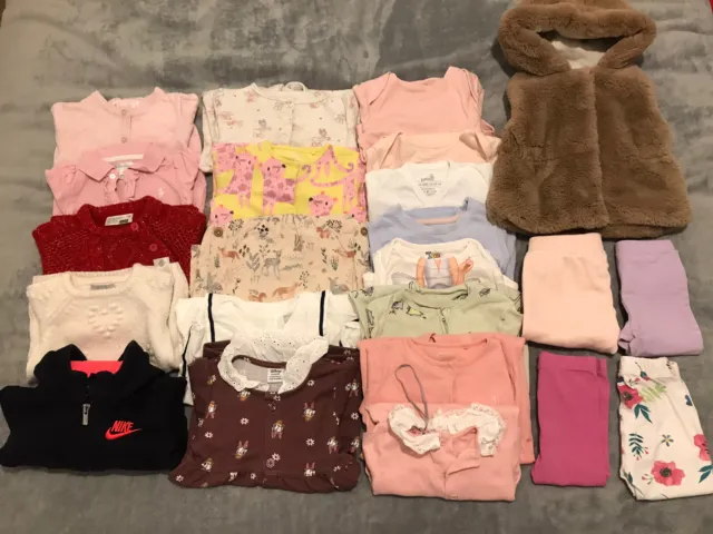 Huge baby girl clothes 6-9 months bundle (2)