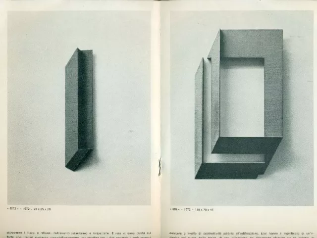 Giuseppe UNCINI. Catalogo di mostra, marzo-aprile 1974. Galleria Ferrari 1974