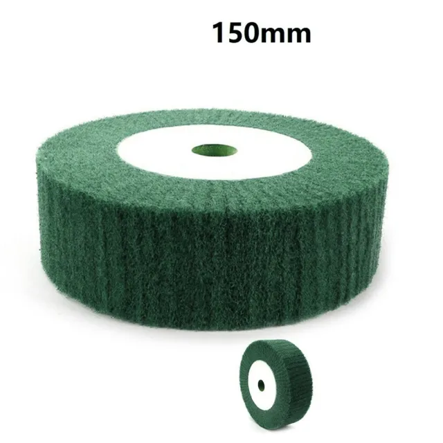 Disque de roue de polissage rabat en fibre de nylon de haute qualité 6 8 pour f