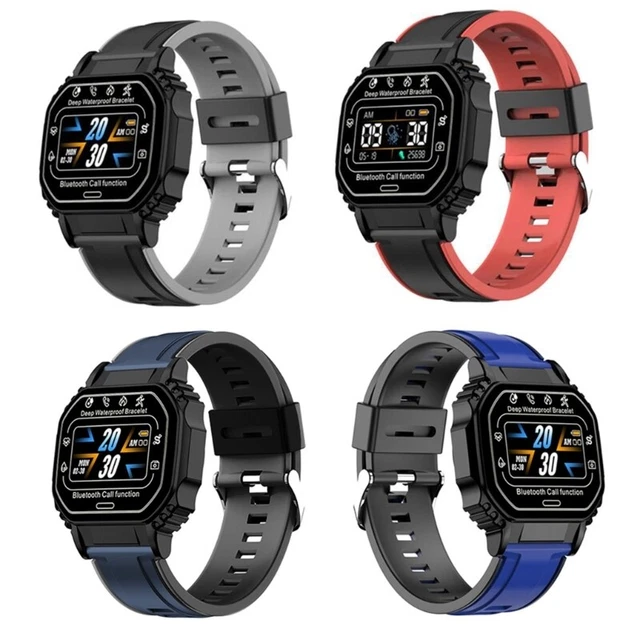 SMART WATCH GLORY Fit touch screen fitness tracker, frequenza cardiaca, Step Regno Unito EUR 32