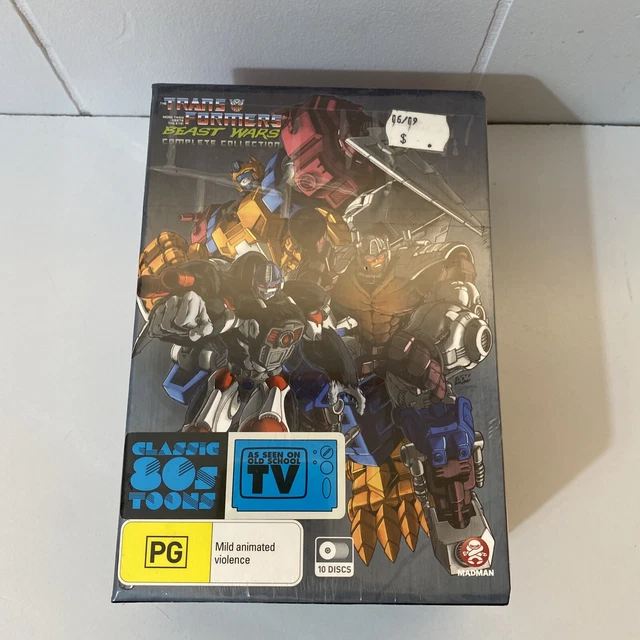 TRANSFORMERS BEAST WARS Dvd Complete Tv Series Region4 New Sealed