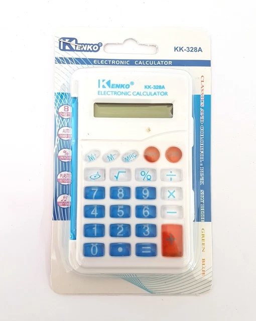 Calculatrice Pour Étudiants En Comptabilité, Calculatrice Colorée Mignonne Pour Les Bureaux
