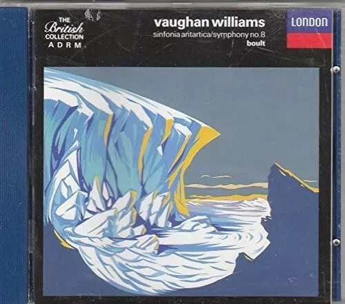SIR ADRIAN BOULT - Vaughan Williams - Sinfonia Antartica Symphony 8 CD