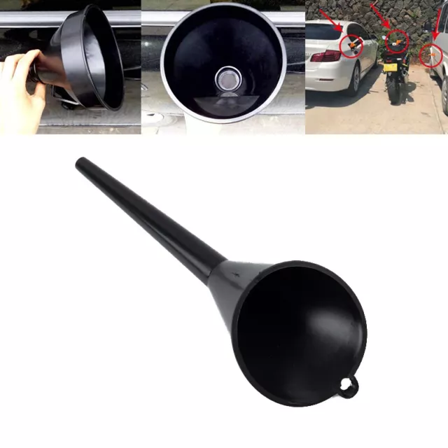 Car Refueling Multi-Function Plastic Long Neck Oil Funnel for All Automotive*7H