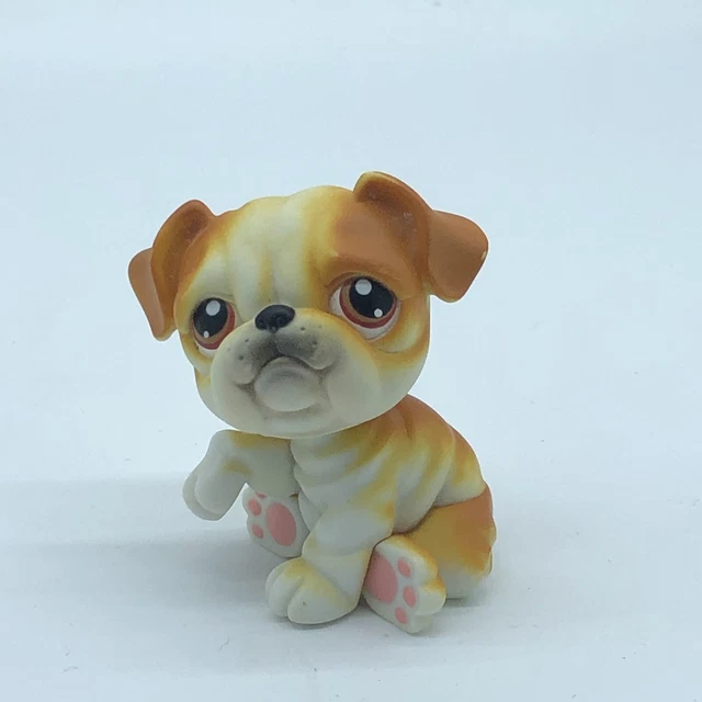 BULLDOG DOG #46- Authentic Littlest Pet Shop - Hasbro LPS BULLDOG DOG #46- Authentic Littlest Pet Shop - Hasbro LPS