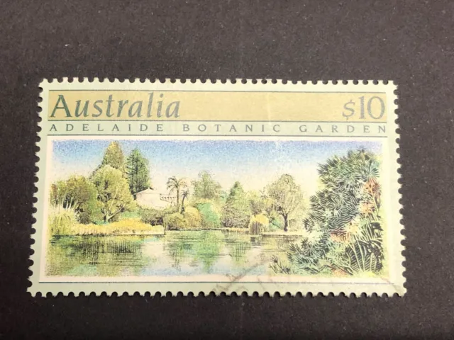 Australian Stamps 1989  $10 Adelaide Botanic Gardens - Fine Used