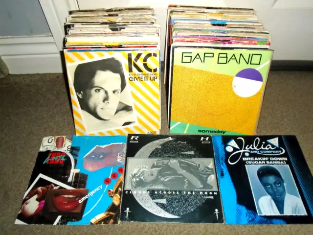 130 x 7"  Record Collection  Soul / Funk / Disco    1970s - 80s    VINYL JOBLOT!