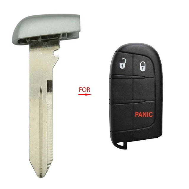 New Remote Fobik Emergency Key Blade Insert Replacement for Chrysler Dodge Jeep