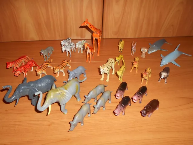 Jouets de Figurines d'Animaux d'Asie TOOB 100685 Safari Ltd - 8 pièces  réalistes
