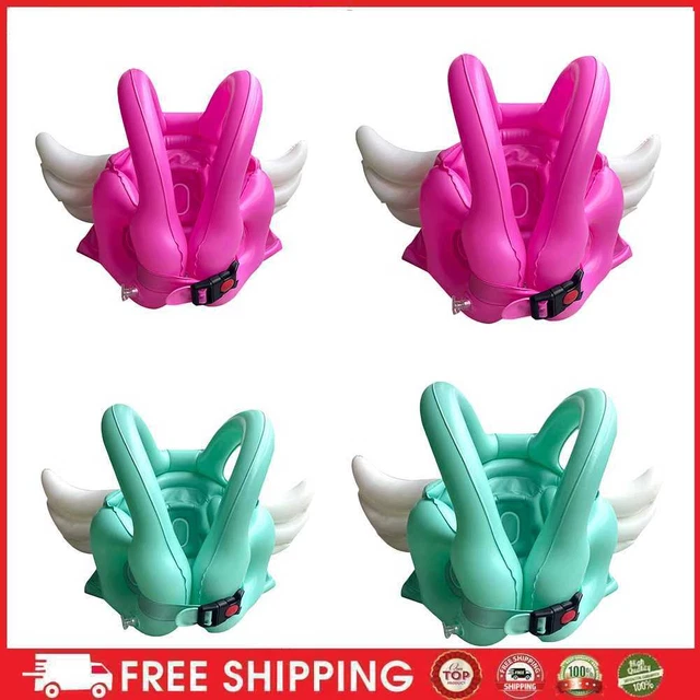 Baby Angel Wings Chaleco de Natación Diseño con Hebilla con Cerradura Chaqueta de Ahorro para Niños