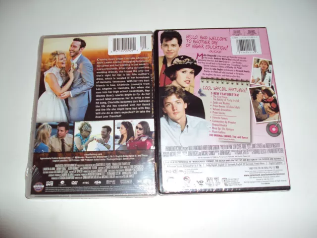2 Movies Road Less Traveled+ Pretty in Pink 2006 Everythings Duckie Dvds New!!!! 3