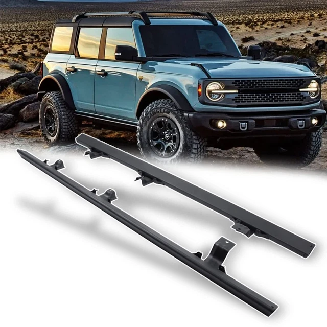 ROCK RAIL SLIDERS Fit For Ford Bronco 4door 20212024 Barrier Rock