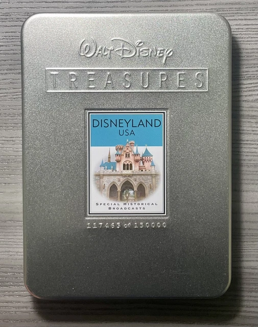 Walt Disney Treasures Disneyland USA DVD 2-Disc Set w/ Metal Tin