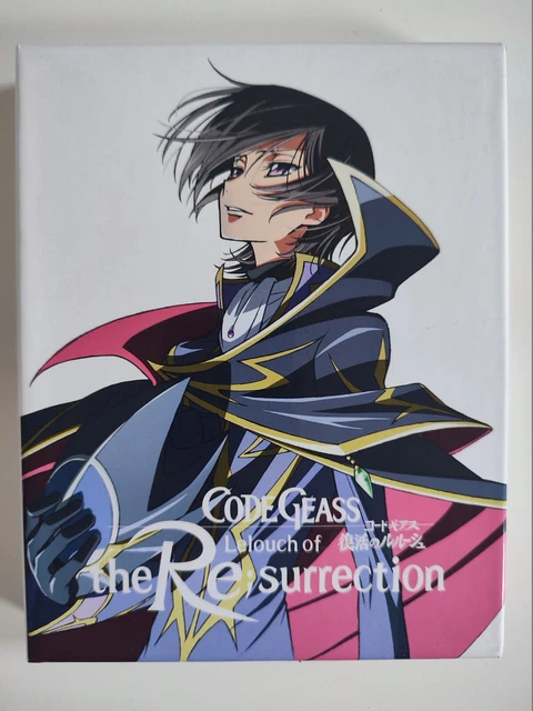 Ray Code Geass CODE GEASS: LELOUCH Of The Re;surrection Blu Ray UK Edition Anime EUR ...