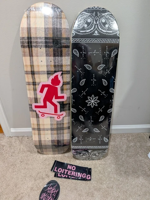 NEW NIKE SB Travis Scott Cactus Jack Paisley & Plaid Skateboard